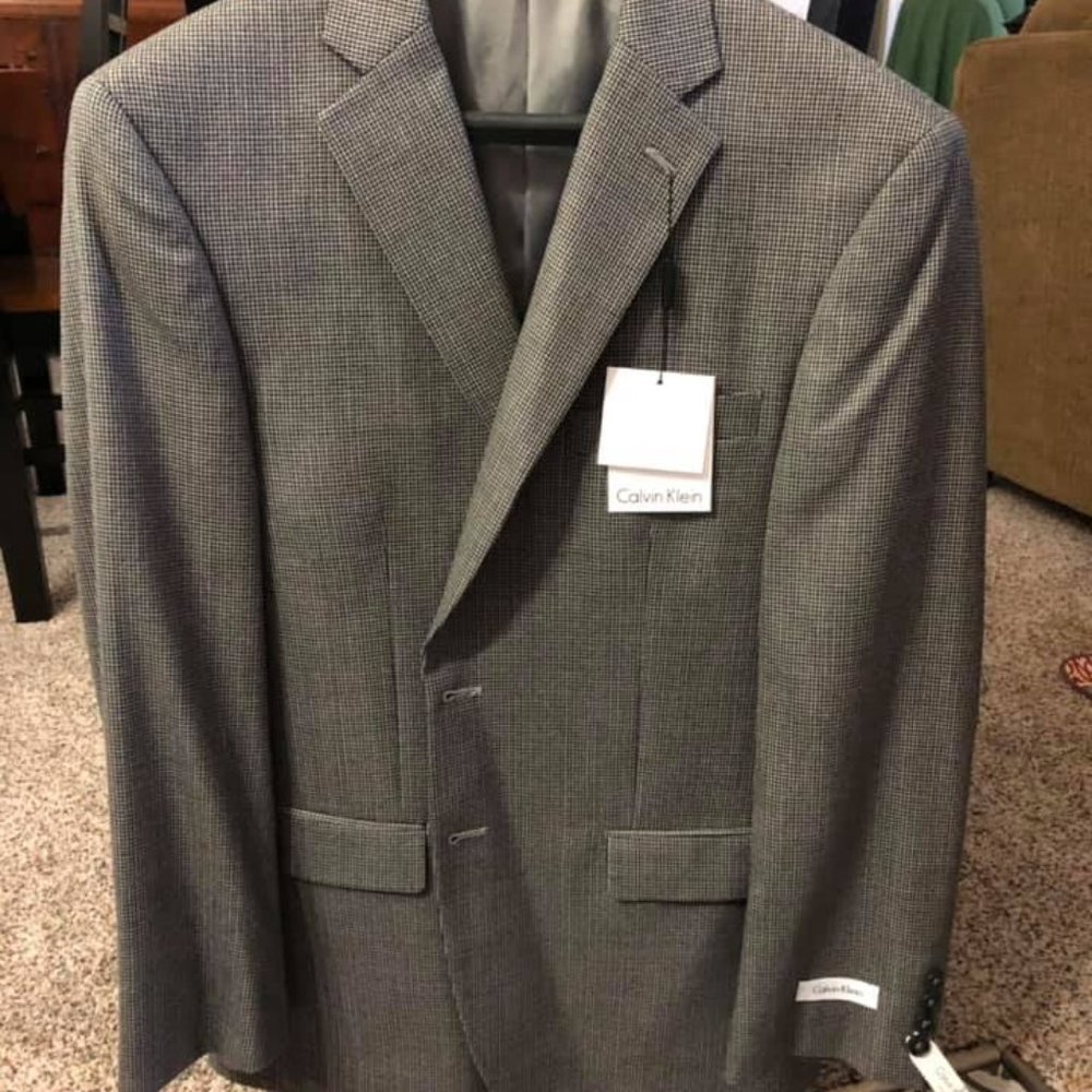 Calvin Klein Men's Sports Jacket - Size 38S